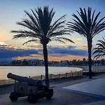 Estudio Renovado Con Terraza A 200m De La Playa De + Parking Privado Y Climatización - Es-258-14 Apartamento