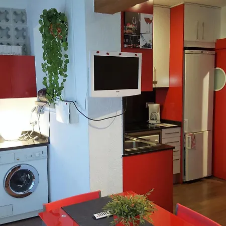 Estudio Renovado Con Terraza A 200m De La Playa De + Parking Privado Y Climatización - Es-258-14 Apartamento
